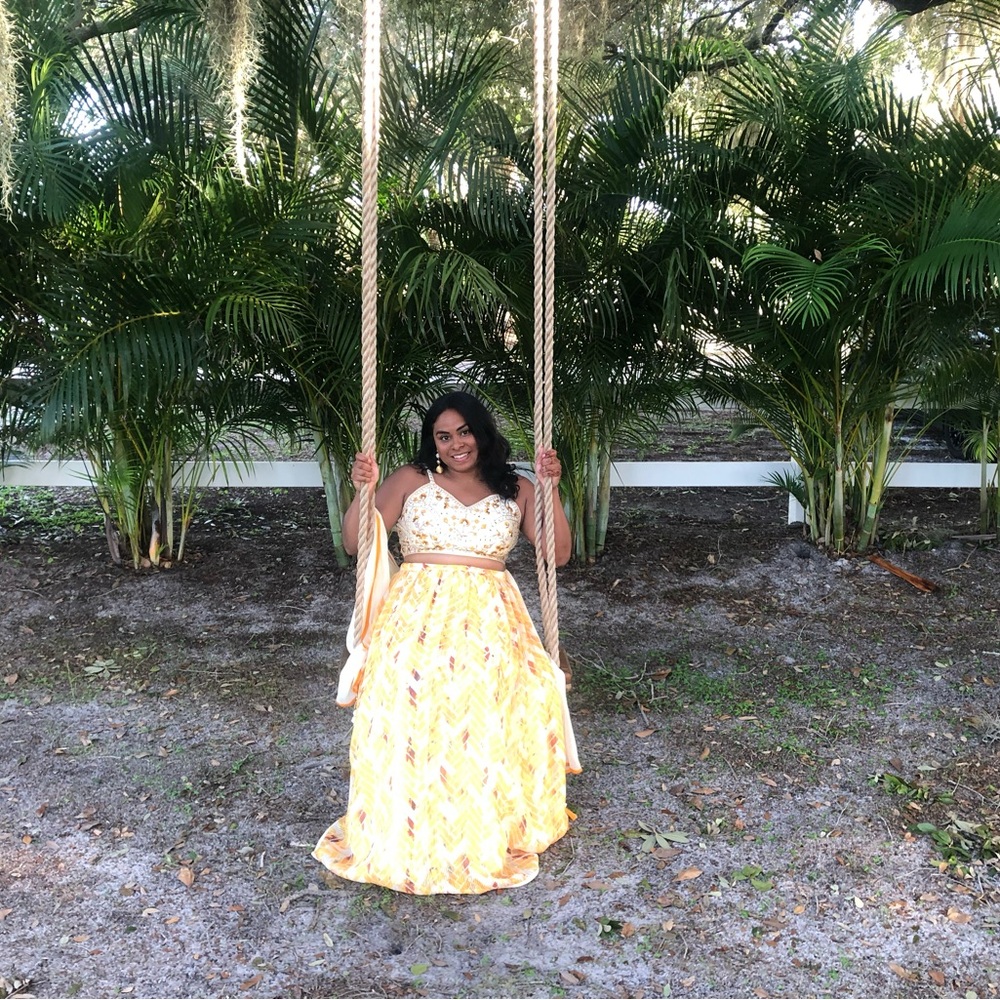 Elegant Yellow Lehenga